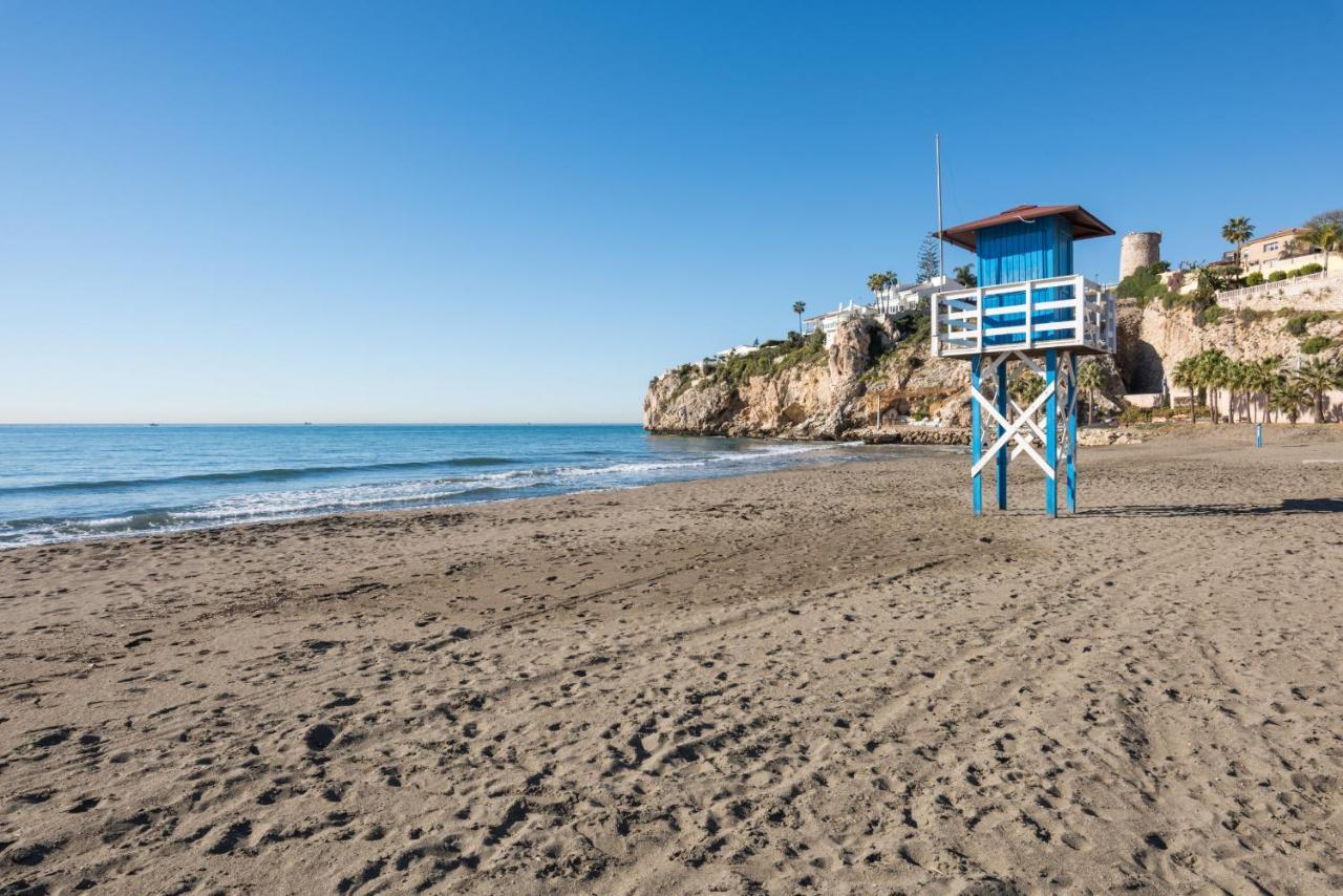 Wintowinrentals 1St Linea De Playa Vista Al Mar Y Piscina La Cala Del Moral Экстерьер фото
