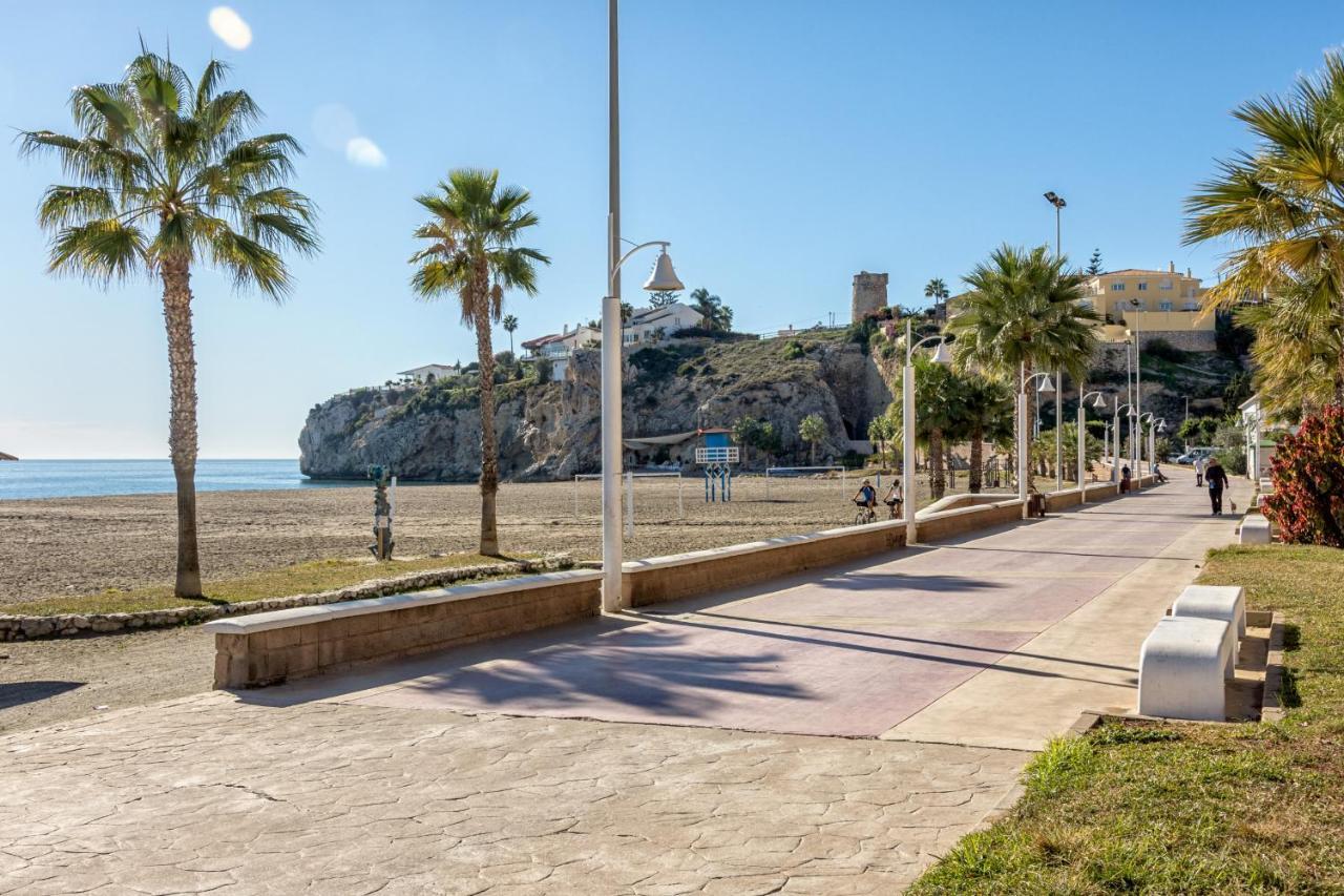 Wintowinrentals 1St Linea De Playa Vista Al Mar Y Piscina La Cala Del Moral Экстерьер фото