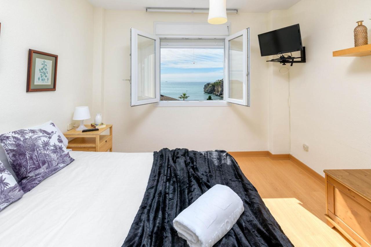 Wintowinrentals 1St Linea De Playa Vista Al Mar Y Piscina La Cala Del Moral Экстерьер фото