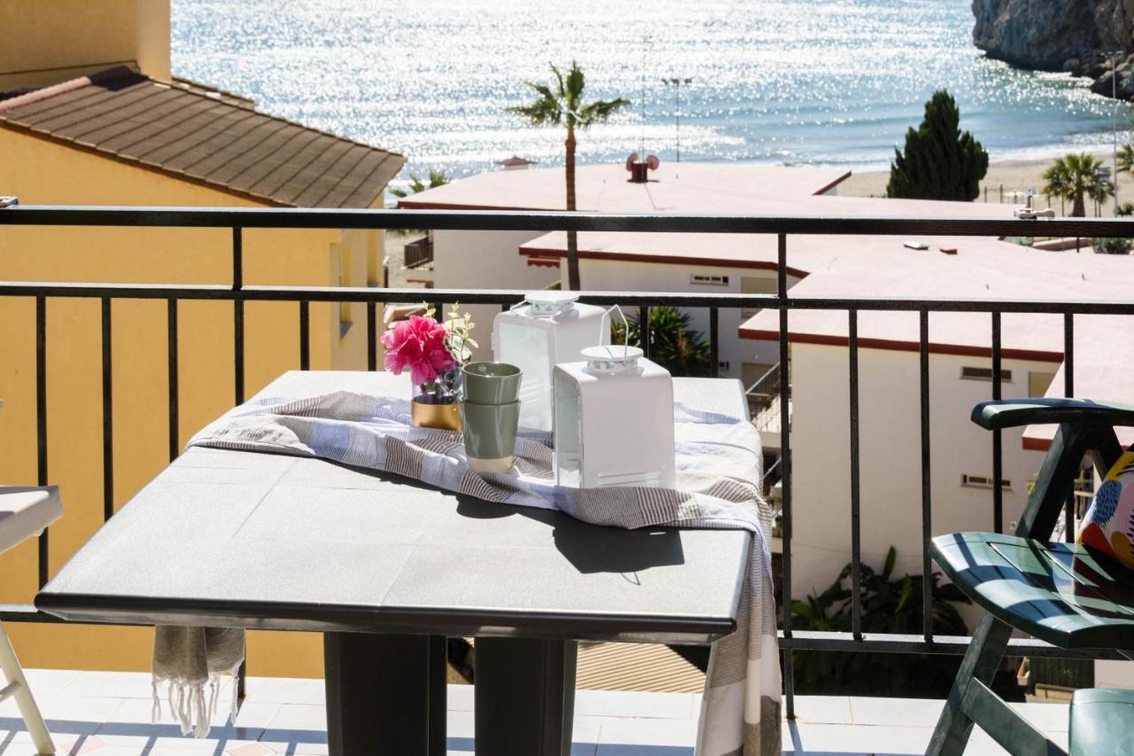 Wintowinrentals 1St Linea De Playa Vista Al Mar Y Piscina La Cala Del Moral Экстерьер фото
